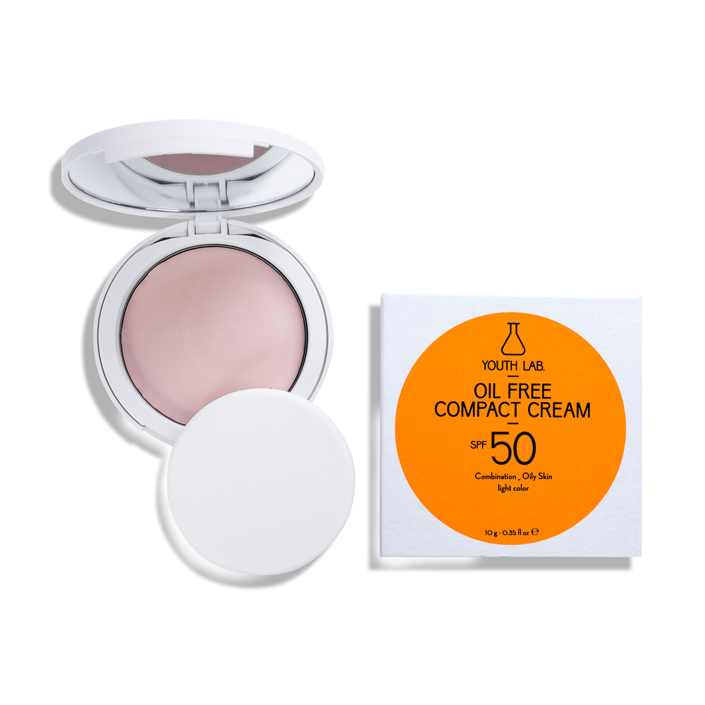 Oil Free Compact Cream SPF 50 Combination _ Oily Skin - Light