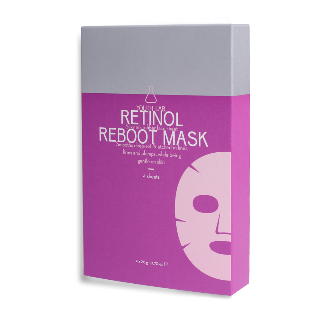 Retinol Reboot Mask - Συσκευασία 4τμχ.